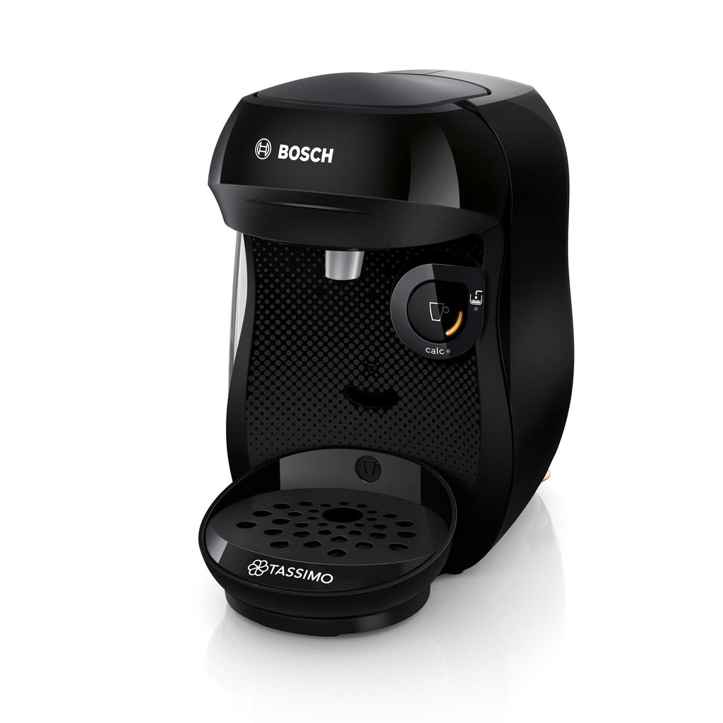 Tassimo Happy Friendly TAS102EA – Cafetière à Dosettes Éco-Responsable, Noir