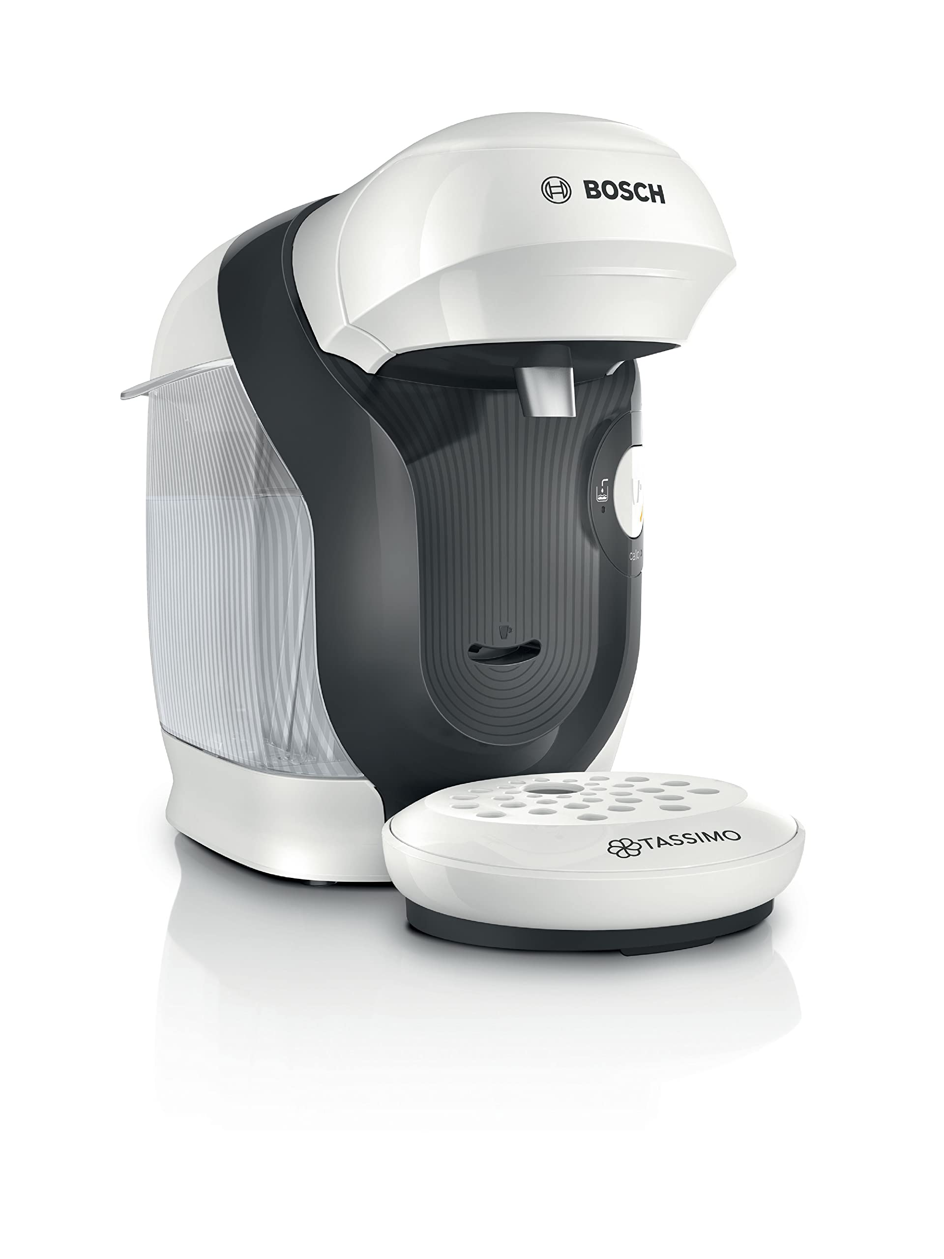 Tassimo Style TAS1104 – Cafetière à Dosettes Ultra-Compacte, Blanc