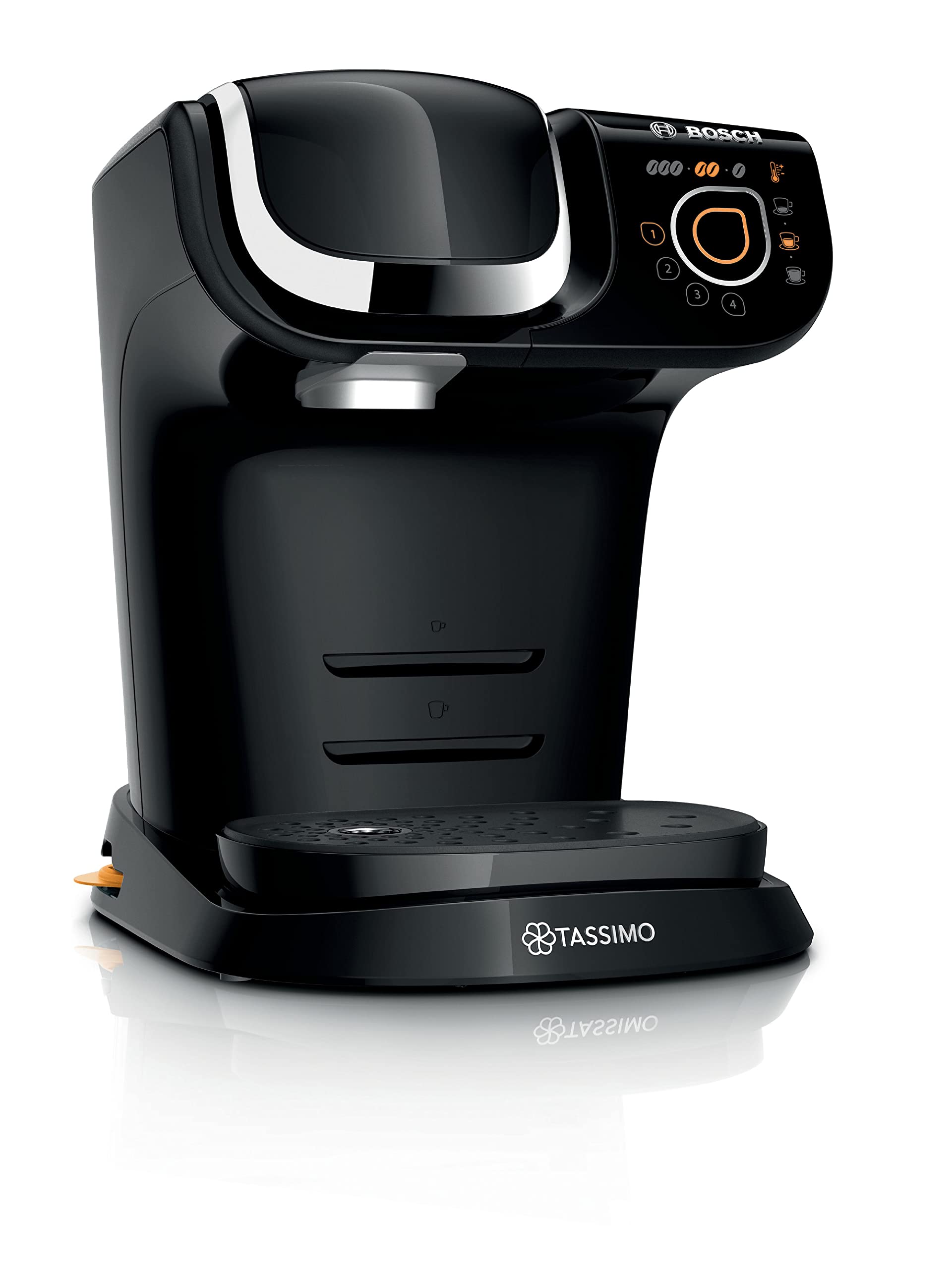 Tassimo My Way TAS6502 – Cafetière à Dosettes Multi-Boissons, Noir