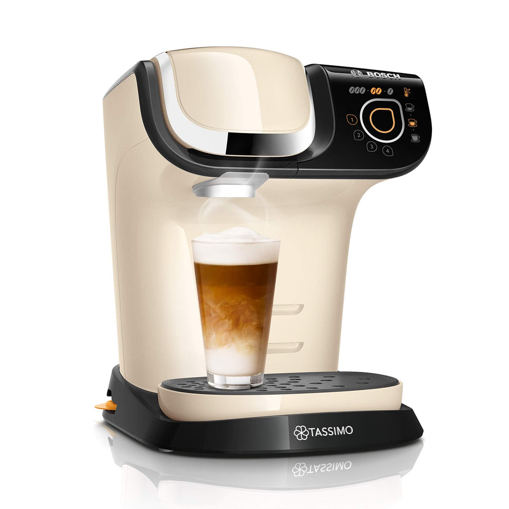 Tassimo My Way 2 TAS6507 – Cafetière à Capsules 70 Boissons, Crème