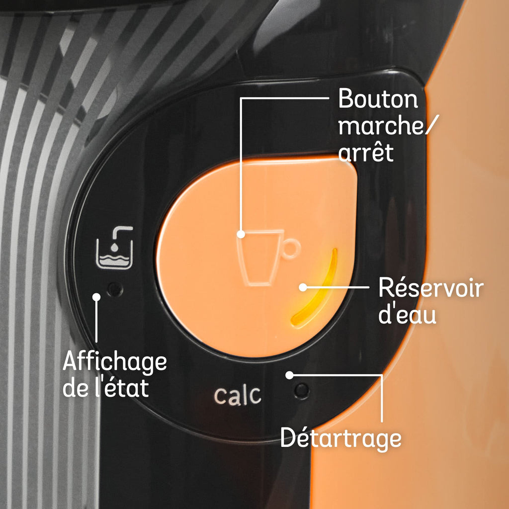 Tassimo Style TAS1106 – Cafetière à Dosettes Ultra-Compacte, Pêche