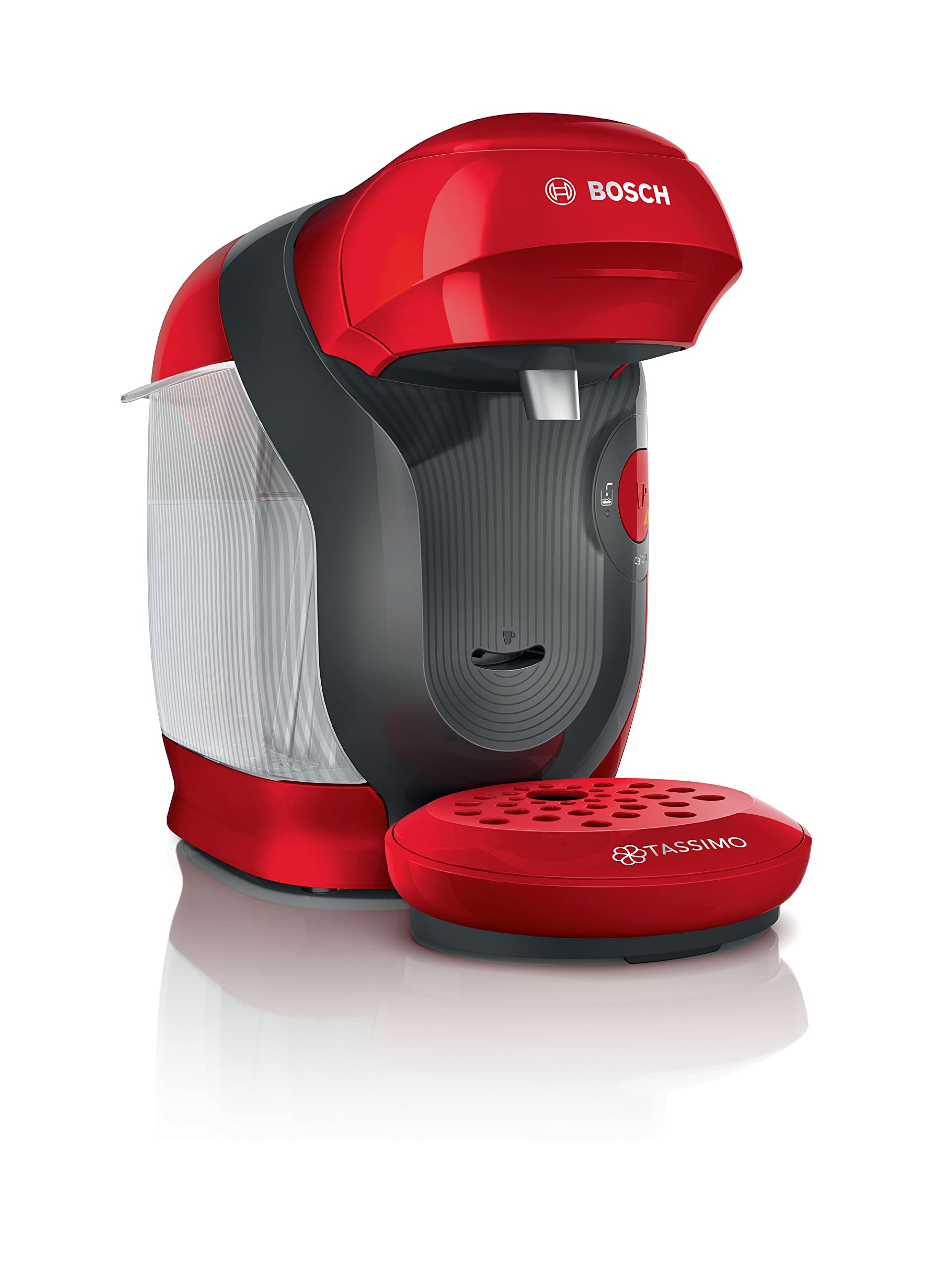 Tassimo Style TAS1103 – Cafetière à Dosettes Ultra-Compacte, Rouge