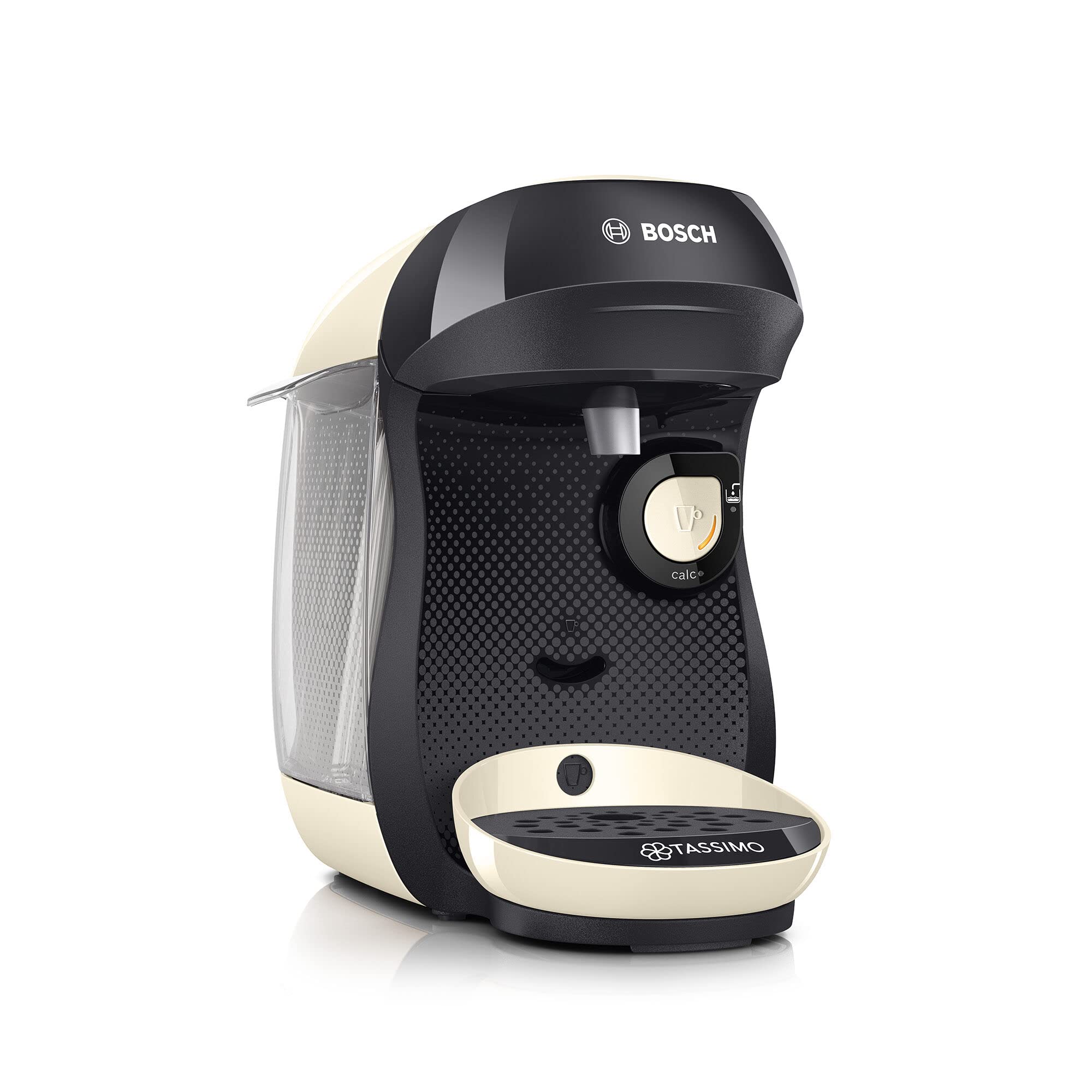 Tassimo Happy TAS1007 – Cafetière à Dosettes 1400 W, Crème