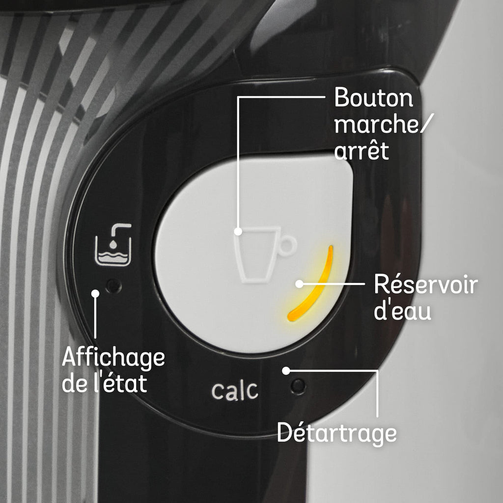 Tassimo Style TAS1104 – Cafetière à Dosettes Ultra-Compacte, Blanc