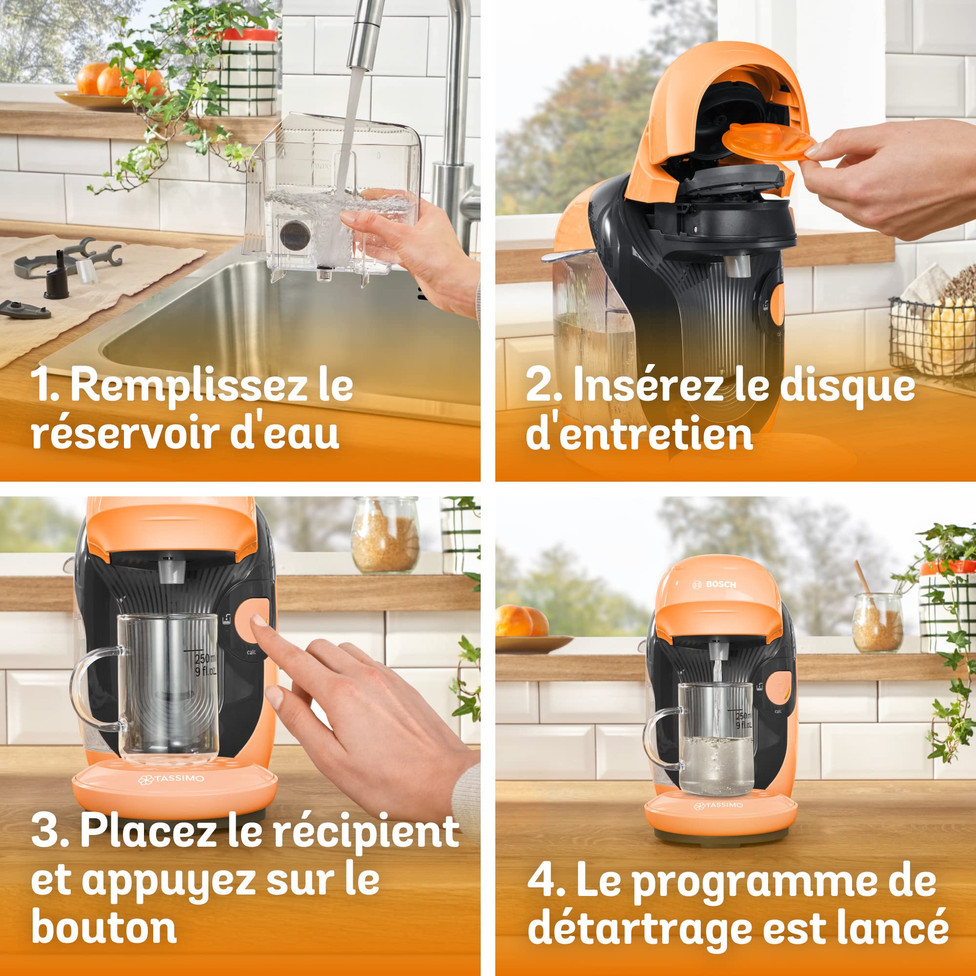 Tassimo Style TAS1106 – Cafetière à Dosettes Ultra-Compacte, Pêche
