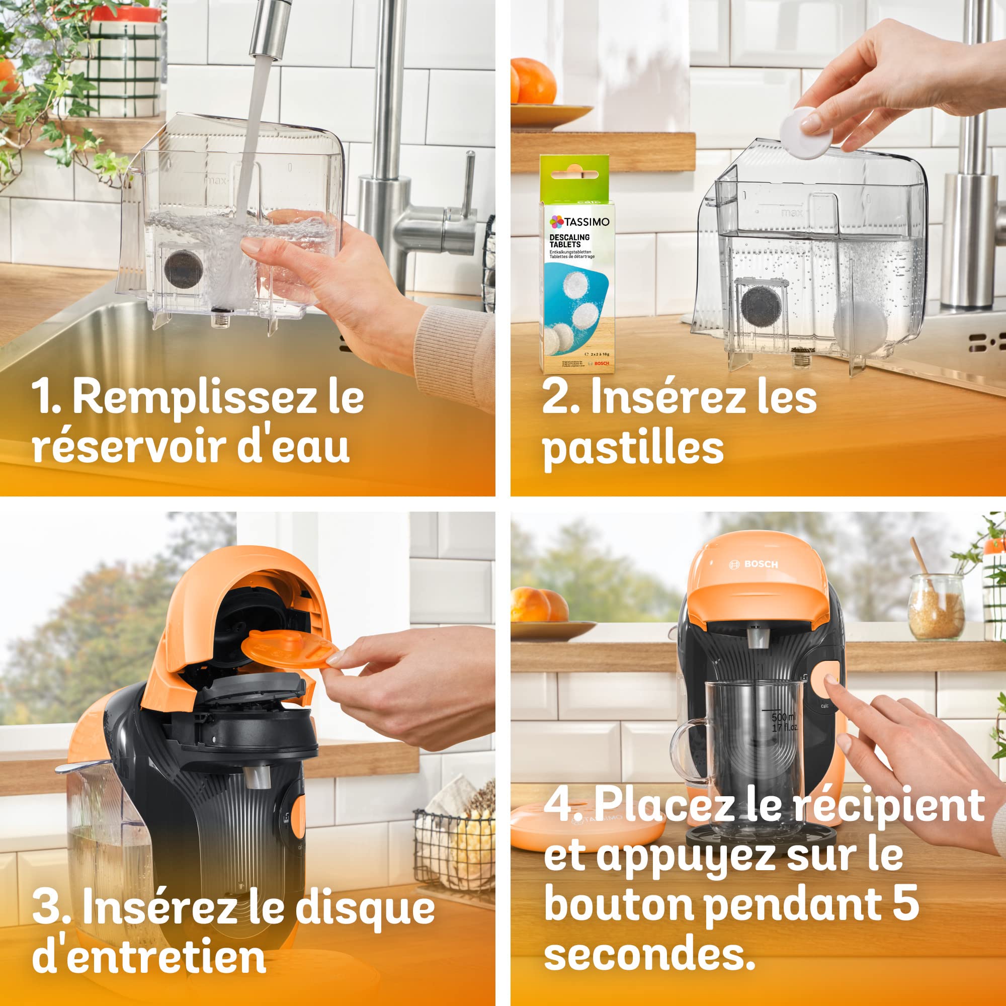 Tassimo Style TAS1106 – Cafetière à Dosettes Ultra-Compacte, Pêche